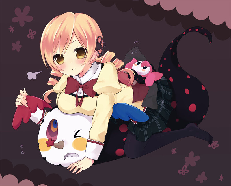 Blonde Girl with Creatures
