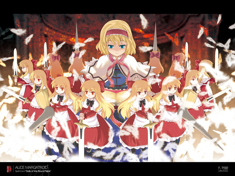 Blonde Girl with Dolls