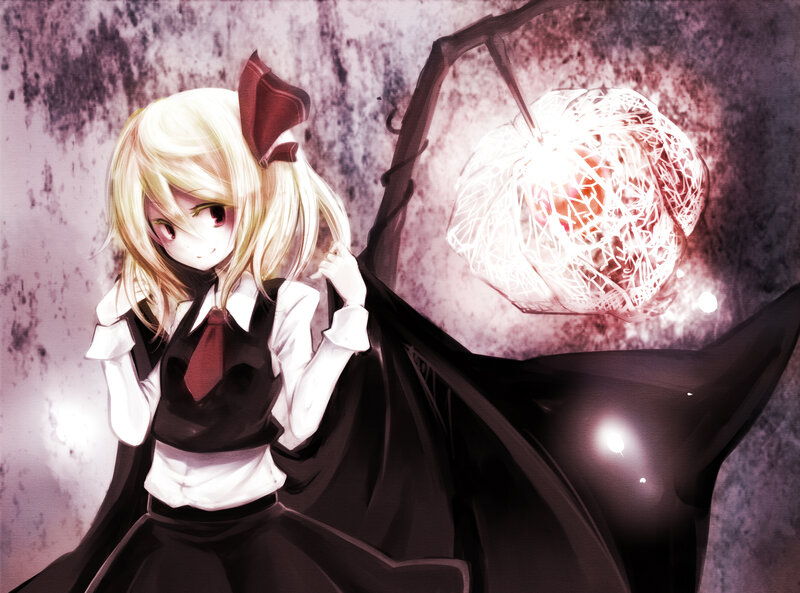 blonde girl with glowing orb