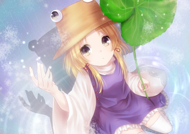 Blonde Girl with Hat