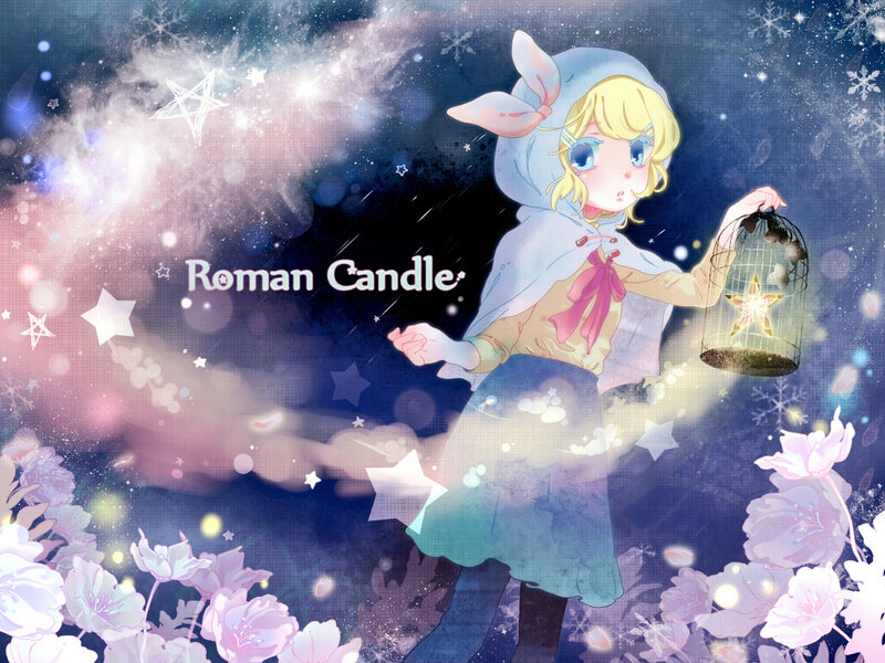 Blonde Girl with Lantern