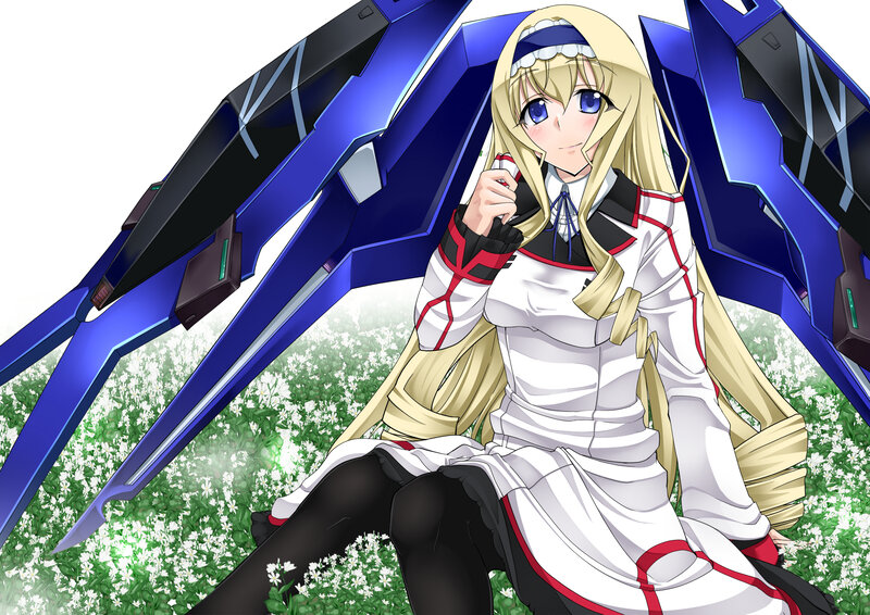 Blonde Girl with Mecha