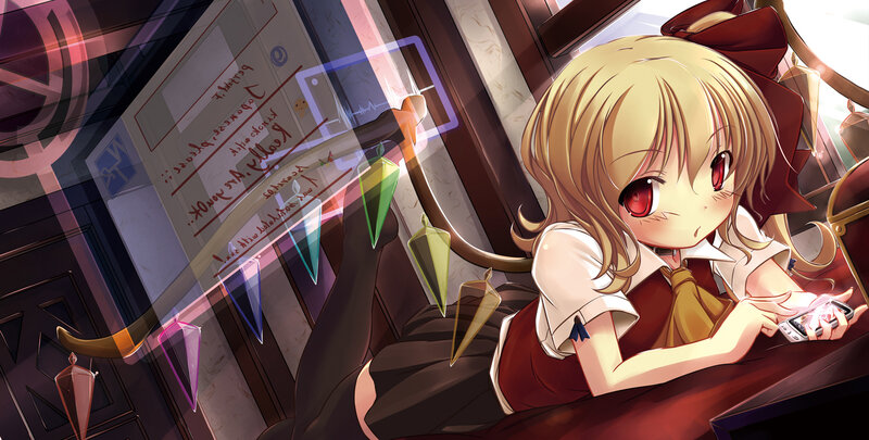 Blonde Girl with Red Eyes — Calm
