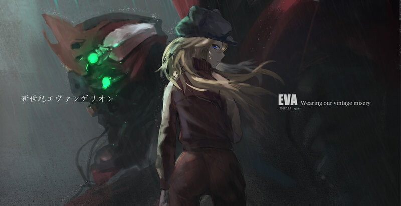 Blonde Girl with Robot — Brown