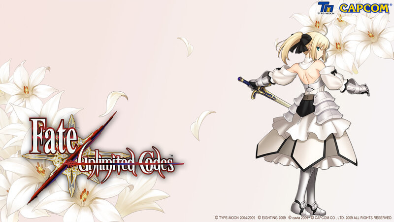 Blonde Girl with Sword — White, Serene, Anime, White Flowers