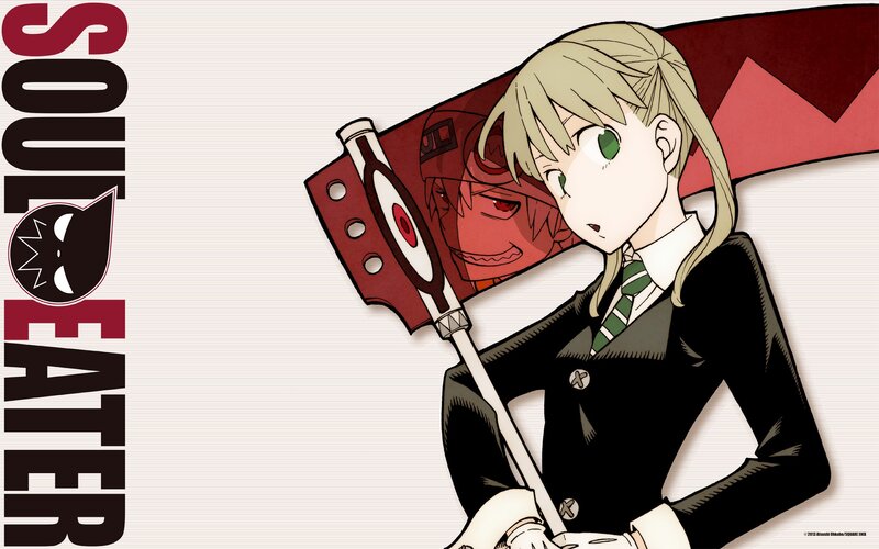 Blonde Girl with Weapon — Black, Dramatic