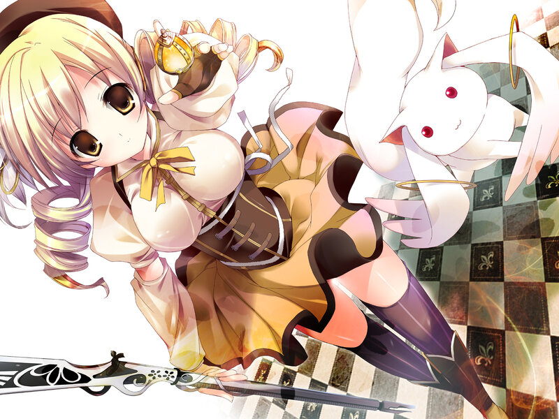 Blonde Girl with Weapon — Yellow