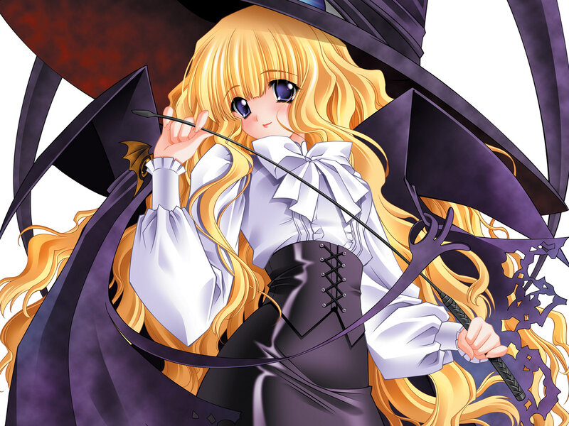 Blonde Girl with Whip