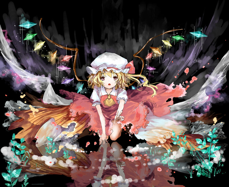 Blonde Girl with Wings — Black