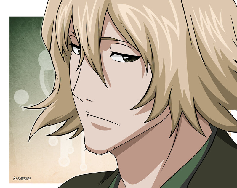 Blonde-haired Anime Character — Beige