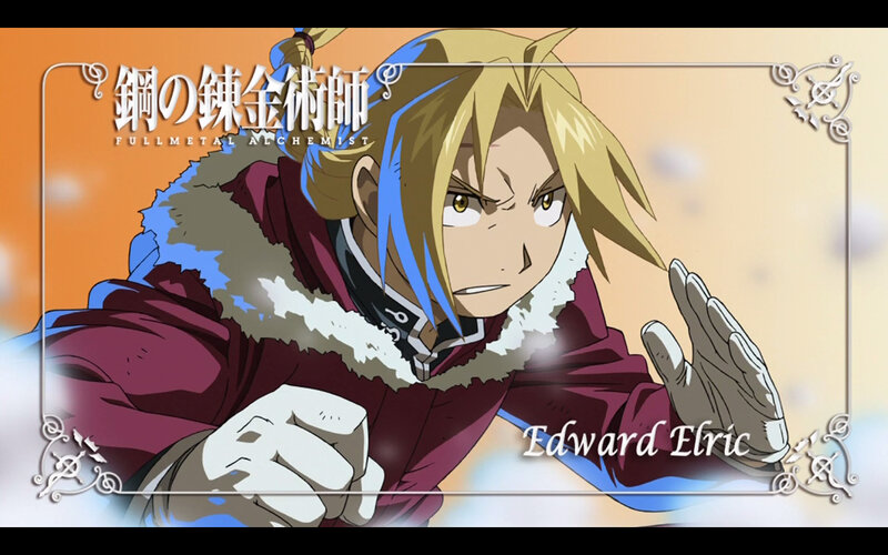Blonde-haired Anime Character — Orange, Dramatic, Text Overlay