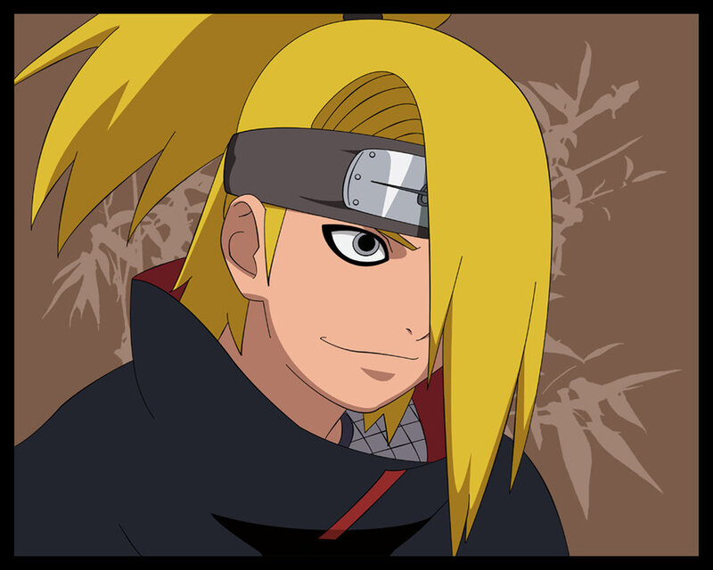 Blonde-haired Anime Character — Yellow, Neutral, Headband