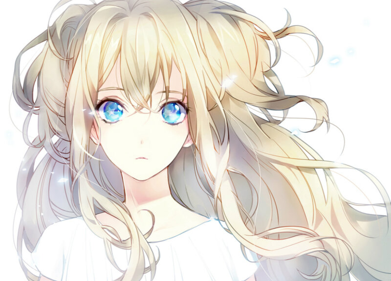 Blonde-haired Anime Girl — Blonde