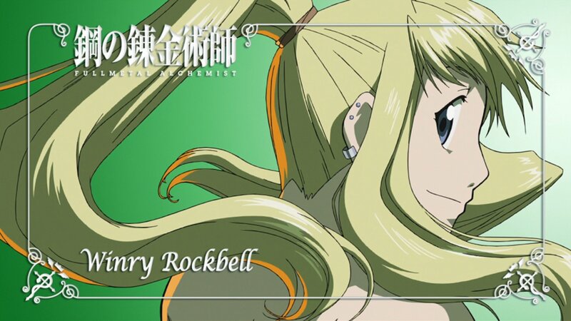 Blonde-haired Anime Girl — Green