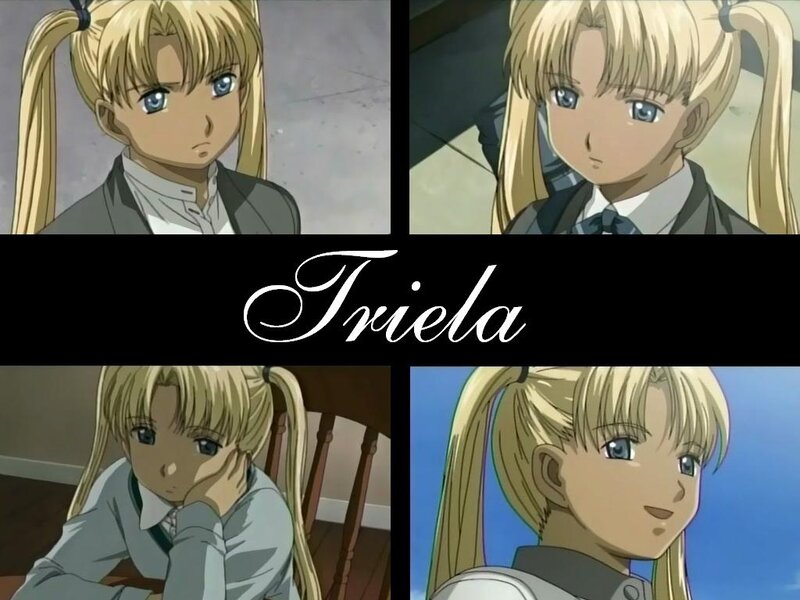 Blonde-haired Anime Girl