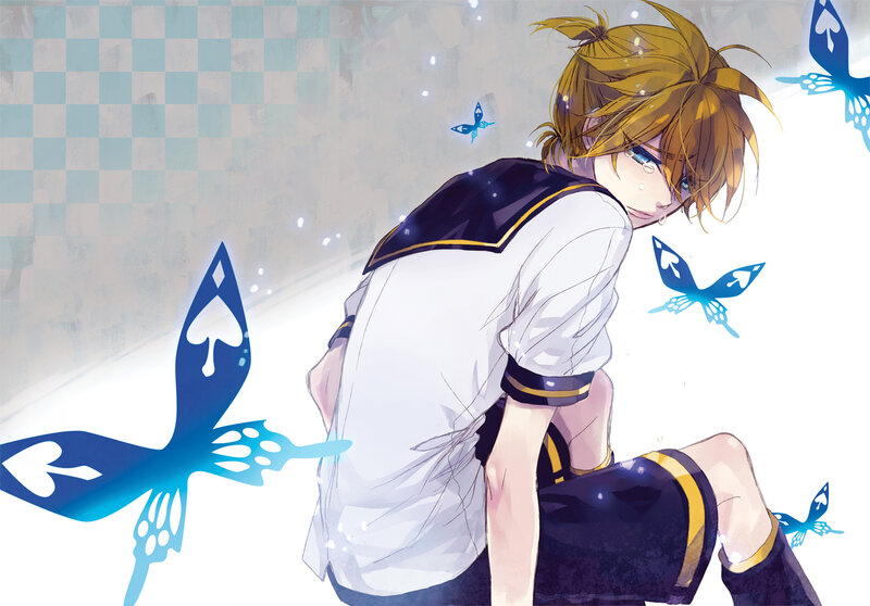Blonde-haired Boy in Uniform