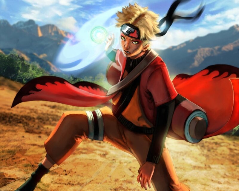 Blonde-haired Boy with Cloak