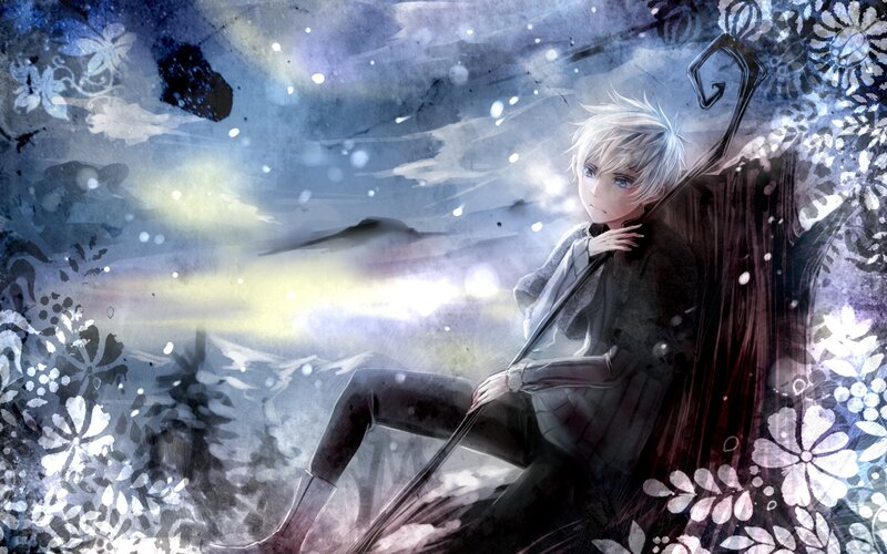 Blonde-haired Boy with Staff