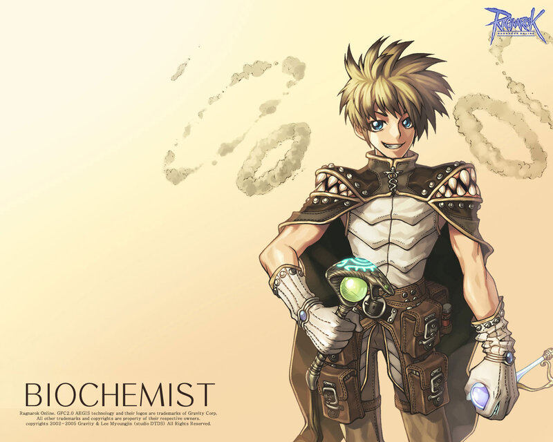 Blonde-haired Character — Beige