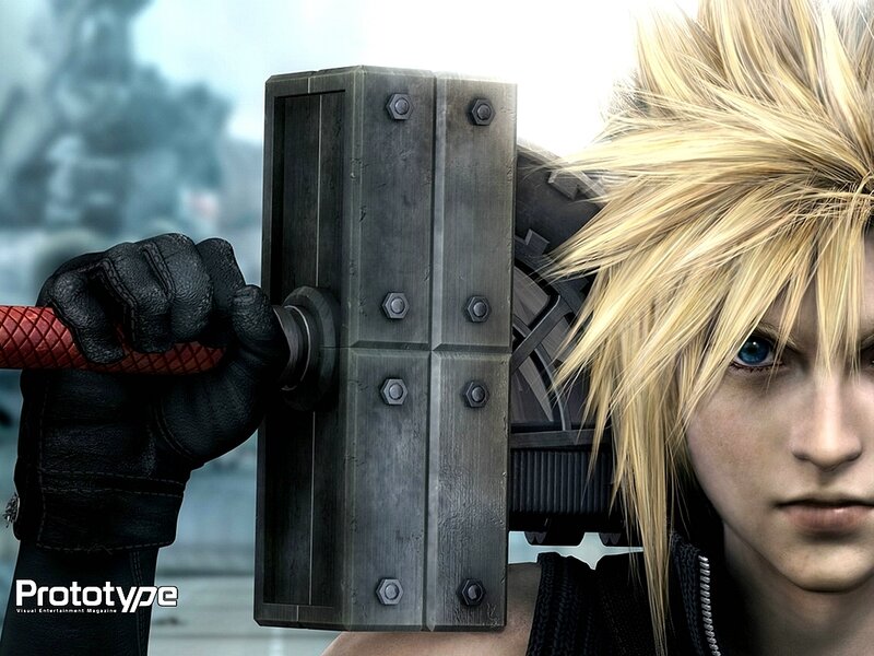 Blonde-haired Character Holding Hammer