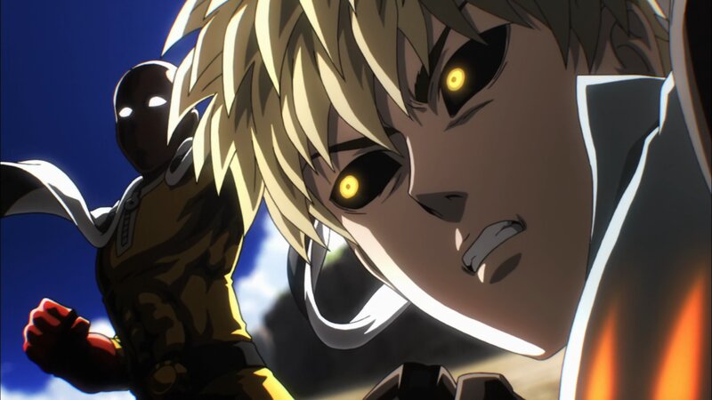 Blonde-haired Character with Glowing Eyes