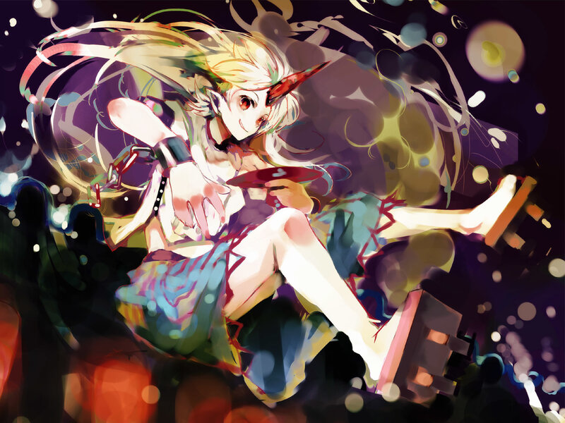 Blonde-haired Character with Horn