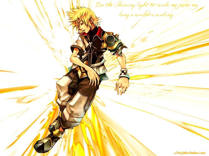 Blonde-haired Character — Yellow, Dramatic