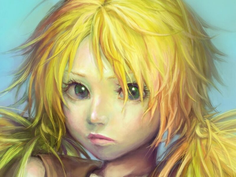 Blonde-haired Child