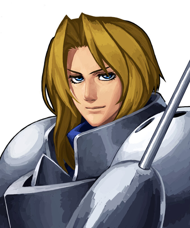 Blonde-haired Knight — Brown