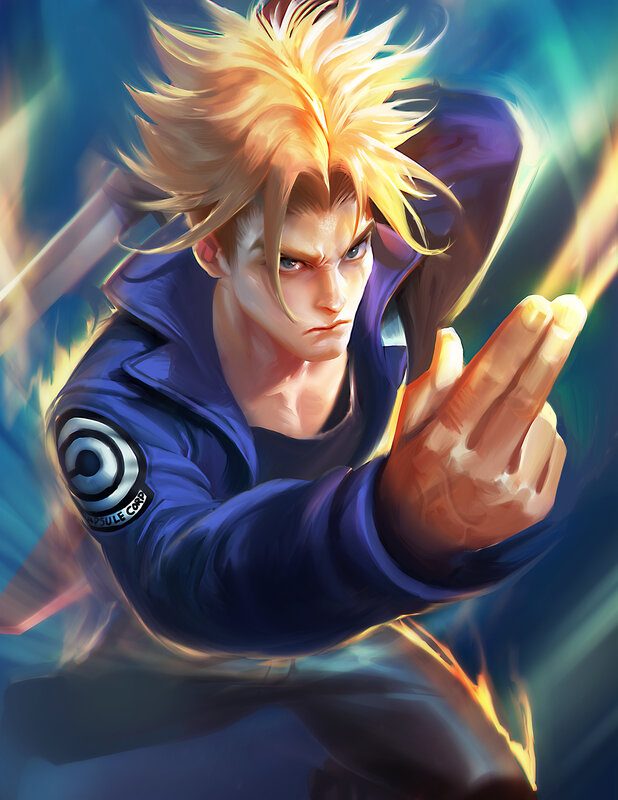 Blonde-haired Man in Blue Jacket