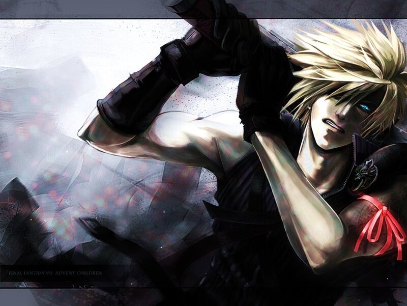 Blonde-haired Man with Sword