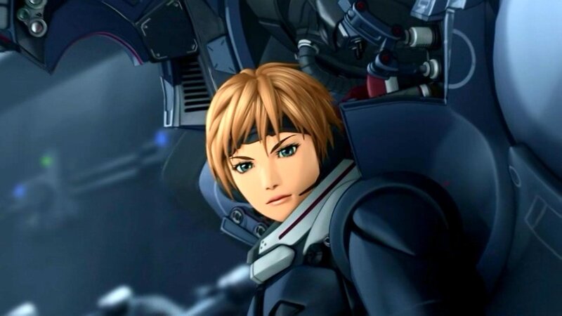 Blonde-haired Pilot in Cockpit