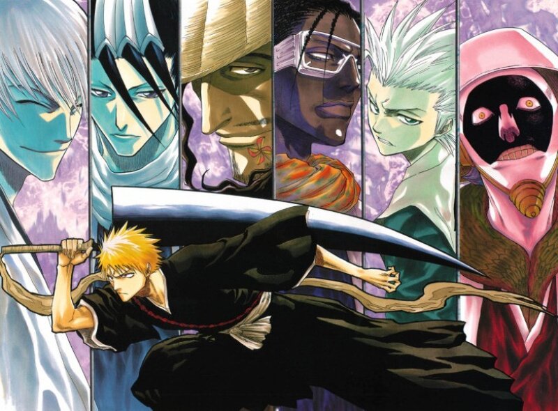 Blonde-haired Warrior — Black, Dramatic, Manga, Sword