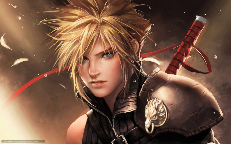 Blonde-haired Warrior — Brown, Dramatic