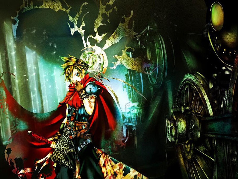 Blonde-haired Warrior — Red