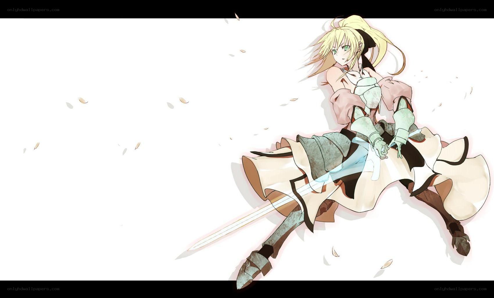 blonde knight in armor
