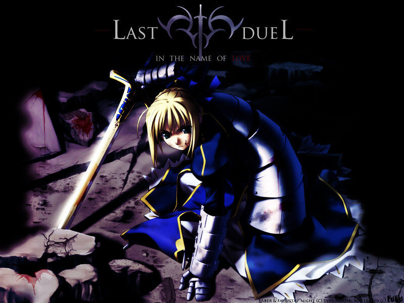 Blonde Knight in Armor — Blue, Dramatic, Night