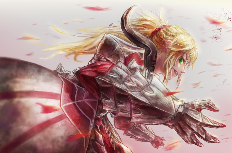 Blonde Knight in Armor — Silver