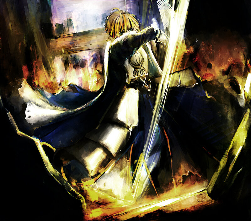 Blonde Knight in Armor — Yellow