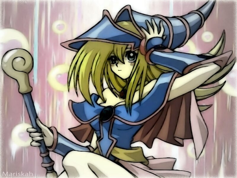 Blonde Mage Character