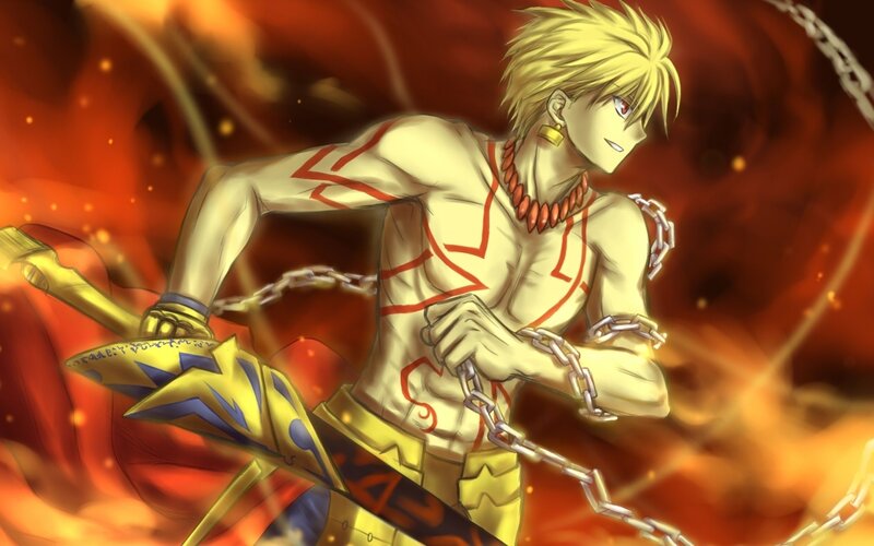 Blonde Male Warrior