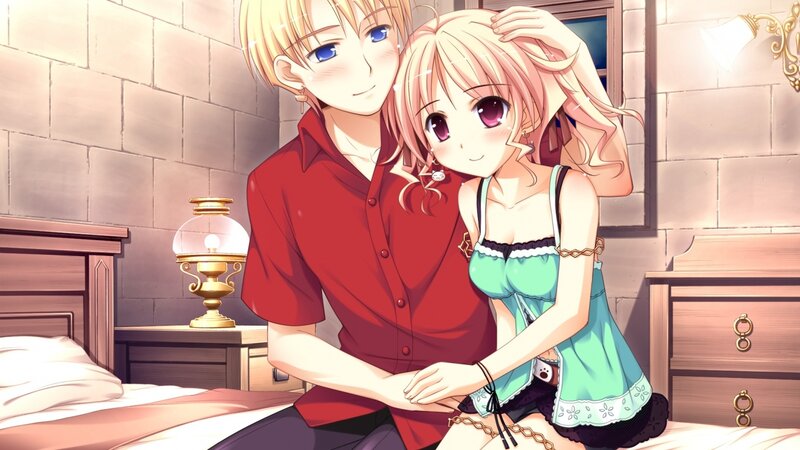Blonde Man and Woman