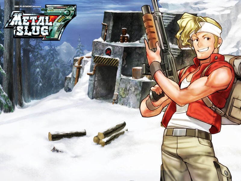 Blonde Man Holding Rifle — White