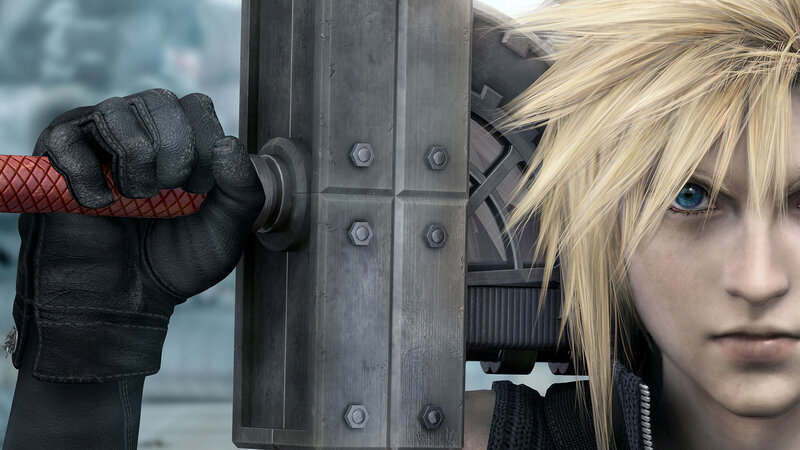 Blonde Man Holding Sword
