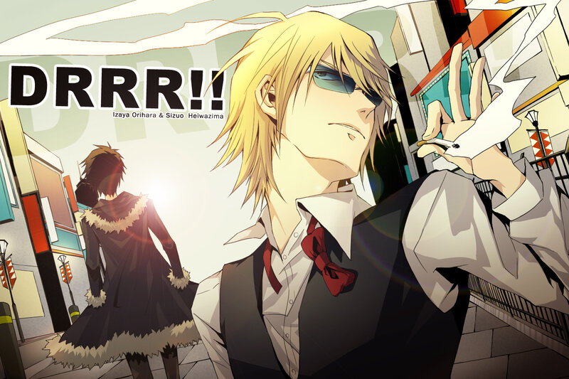 Blonde Man in Sunglasses — Yellow