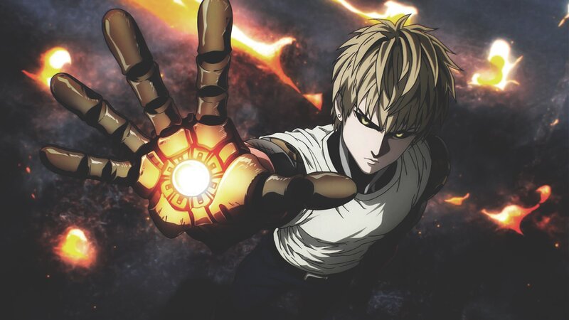 Blonde Man with Glowing Hand