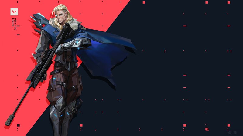 Blonde Man with Rifle
