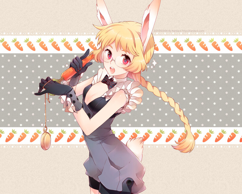 Blonde Rabbit Girl