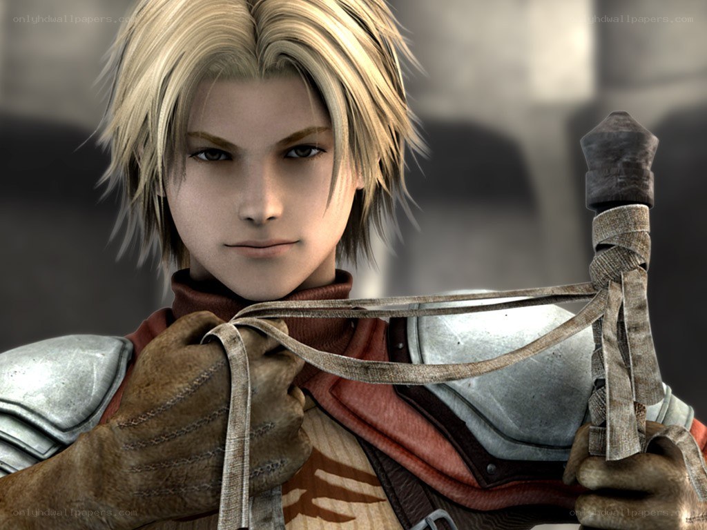 Blonde warrior with bow