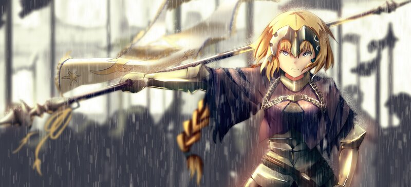 Blonde Warrior Woman — Gold